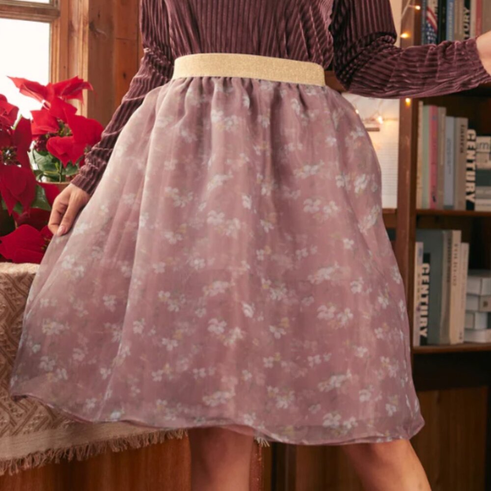 Modcloth Alpine Dream Dirndl Skirt NWT